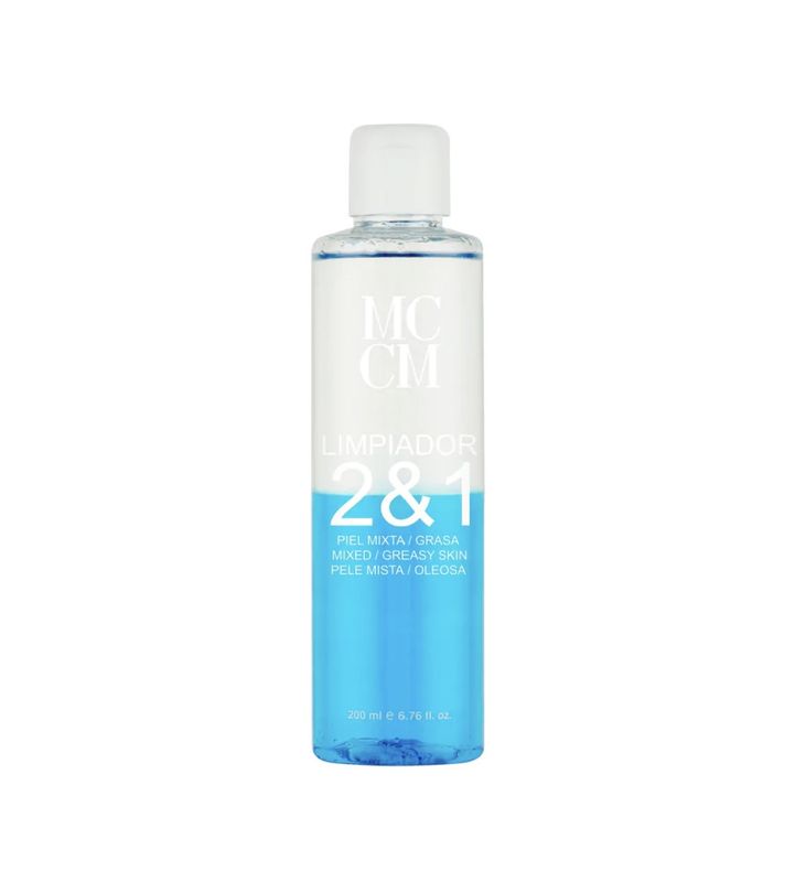 MCCM Biphasic limpiador 2 in1 Cleanse, til normal/fet hud 
