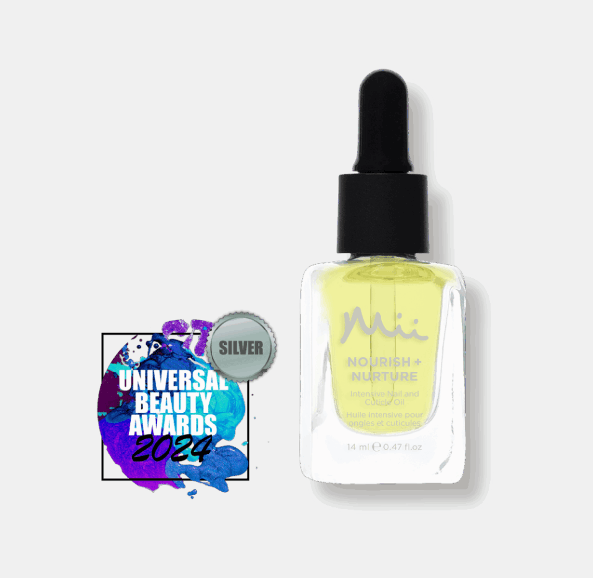 Mii Nourish + Nurture Negle- og neglebåndsolje 9ml