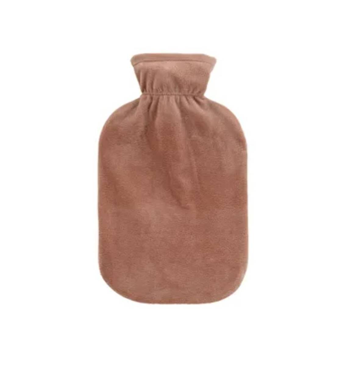 Fashy fleece varmeflaske brunt trekk 2 L 