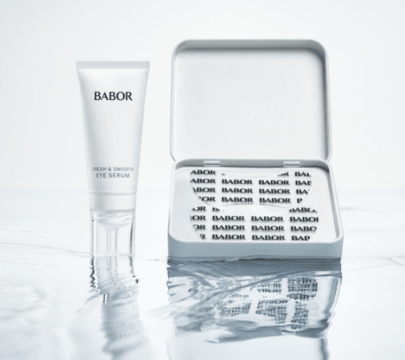Babor Instant Fresh & Smooth Eye serum + Patches