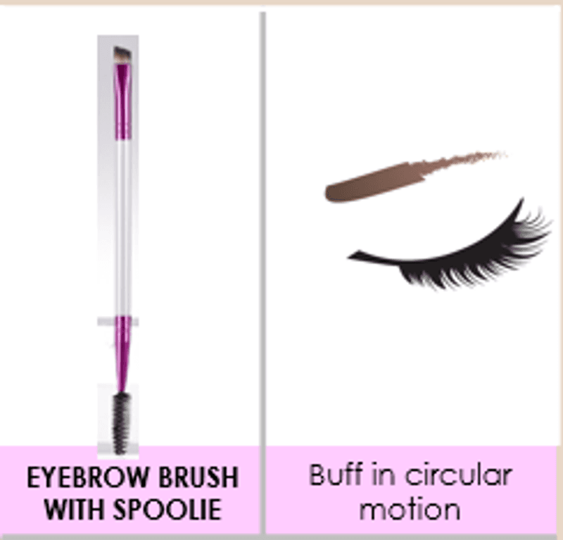KISS RK Makeup Brush - Brow and Spoolie
